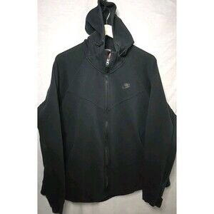Nike Full Zip Light Hoodie Jacket, Women's Sz 2XL, Black